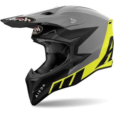 Casco Wraaap Reloaded - Amarillo - L - Moto Cross Casco Wraaap Reloaded - Amarillo - L - Moto Cross