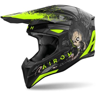Casco Airoh Wraaap Darkness - Leggero, Ventilato, CE 2206 Casco Airoh Wraaap Darkness - Leggero, Ventilato, CE 2206