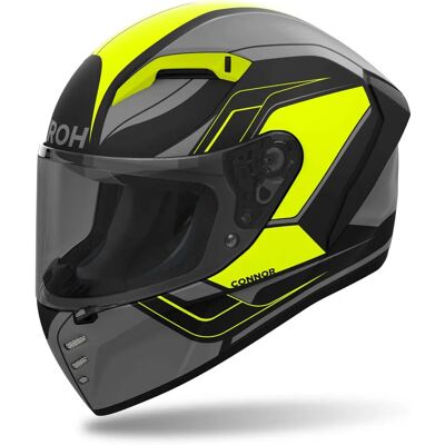 Casco Airoh Connor Giallo - Leggero, Ventilato, Visiera Ampia Casco Airoh Connor Giallo - Leggero, Ventilato, Visiera Ampia