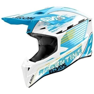 Airoh Wraaap Six Days Argentina - Casco Leggero Airoh Wraaap Six Days Argentina - Casco Leggero