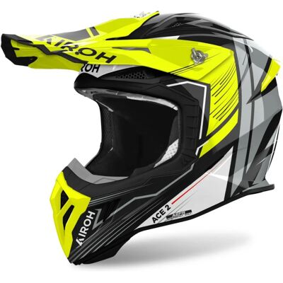 Airoh Aviator Ace 2 - Giallo/Nero Airoh Aviator Ace 2 - Giallo/Nero