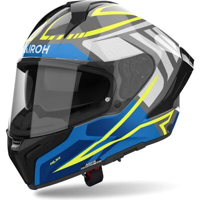Casco Airoh Matryx Rider Blu Lucido - Integrale Casco Airoh Matryx Rider Blu Lucido - Integrale