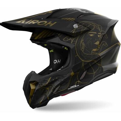 Casque Airoh Twist 3 Titan Titan noir mat bronze M - Publicité Casque Airoh Twist 3 Titan Titan noir mat bronze M - Publicité