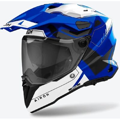 Airoh Commander 2 Reveal Helm - Blau - M Airoh Commander 2 Reveal Helm - Blau - M