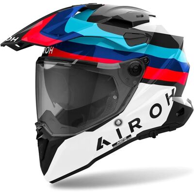 Airoh Commander 2 Doom - Nero/Bianco/Blu/Rosso Airoh Commander 2 Doom - Nero/Bianco/Blu/Rosso