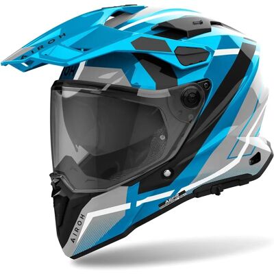 Airoh Commander 2 Mavick Helmet - Advanced Ventilation, Extra Wide Visor - Motorcycle Helmet Airoh Commander 2 Mavick Helmet - Advanced Ventilation, Extra Wide Visor - Motorcycle Helmet