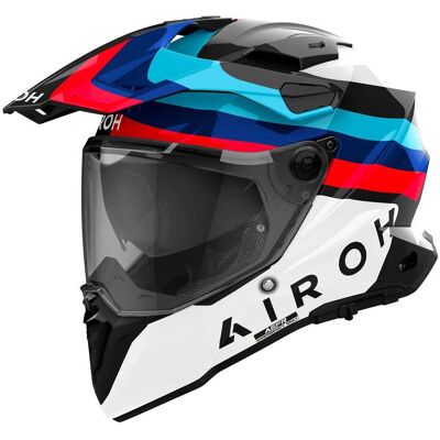 Casco Airoh Commander 2 Doom - Resistente, Visiera UV, Sicurezza Casco Airoh Commander 2 Doom - Resistente, Visiera UV, Sicurezza