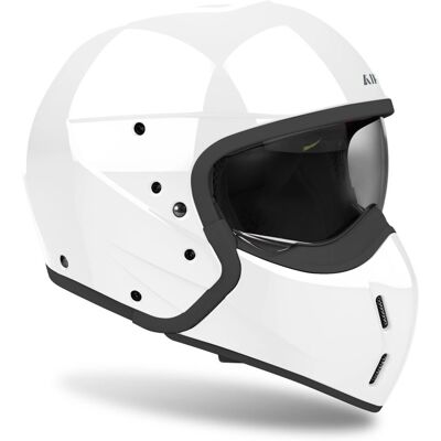 Casque Modular Airoh J110 Blanc - Casque Moto Casque Modular Airoh J110 Blanc - Casque Moto