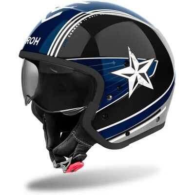 Airoh J 110 Command - Bleu Octane - Casque moto Airoh J 110 Command - Bleu Octane - Casque moto