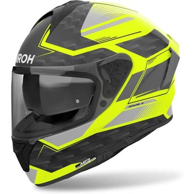 Airoh SPARK 2 Zenith Yellow Matte Motorcycle Helmet - Safety & Comfort Airoh SPARK 2 Zenith Yellow Matte Motorcycle Helmet - Safety & Comfort