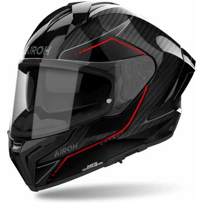 Airoh Matryx - Carbon Estiloso brillos negro/rojo Airoh Matryx - Carbon Estiloso brillos negro/rojo