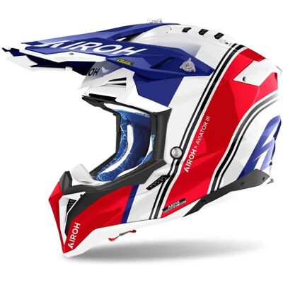Casco Cross Airoh Aviator 3 - Sicurezza, Ventilazione, Leggero Casco Cross Airoh Aviator 3 - Sicurezza, Ventilazione, Leggero