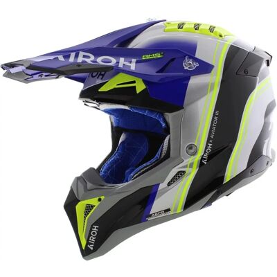 Casque tout-terrain Airoh AVIATOR 3 HIMA - Casque moto Casque tout-terrain Airoh AVIATOR 3 HIMA - Casque moto