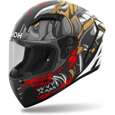 Airoh Connor Samurai Helmet - Ventilated, Wide View, Lightweight Airoh Connor Samurai Helmet - Ventilated, Wide View, Lightweight