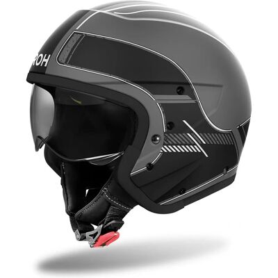 Casque Moto Airoh J110 Raster - Style vintage - ECE 22 06 Casque Moto Airoh J110 Raster - Style vintage - ECE 22 06