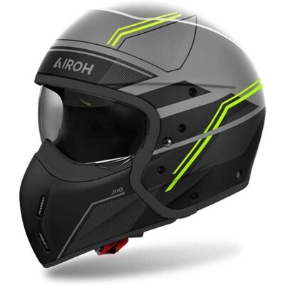 Airoh J110 SLIM Giallo Opaco XL - Motorradhelm Airoh J110 SLIM Giallo Opaco XL - Motorradhelm