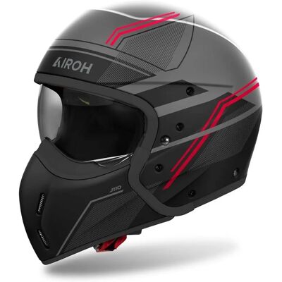 Casque moto Airoh J110 SLIM - Style vintage - Publicité Casque moto Airoh J110 SLIM - Style vintage - Publicité