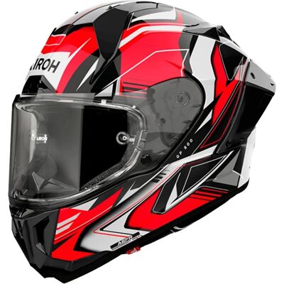 AIROH GP 800 Must Rosso Nero - Casco AIROH GP 800 Must Rosso Nero - Casco