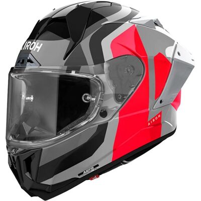 Casque Airoh GP 800 - Carbone, Rouge Brillant, XS - Casque moto - Publicité Casque Airoh GP 800 - Carbone, Rouge Brillant, XS - Casque moto - Publicité