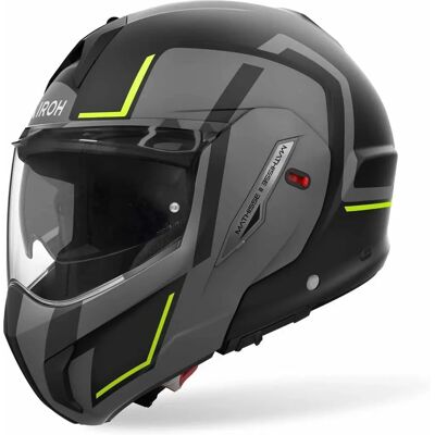 Airoh Mathisse II Genius Amarillo Mate - Casco de moto Airoh Mathisse II Genius Amarillo Mate - Casco de moto