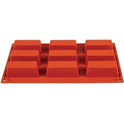 PAVONI Silicone Baking Tray 9-Cup Formaflex - Baking Mold PAVONI Silicone Baking Tray 9-Cup Formaflex - Baking Mold