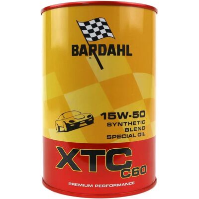 Bardahl XTC C60 SAE 15W 50 Motor Oil - High-Performance Synthetic Bardahl XTC C60 SAE 15W 50 Motor Oil - High-Performance Synthetic