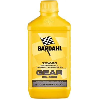 Olio cambio Bardahl 4005 sae Racing 75W90 Olio trasmissione e differenziale - 1 lt Olio cambio Bardahl 4005 sae Racing 75W90 Olio trasmissione e differenziale - 1 lt