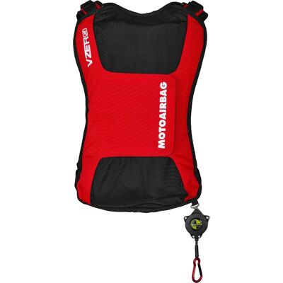Gilet airbag Motoairbag Mab Vzero - Unisex - Rosso - Livello 2 - Dispositivo di sicurezza Gilet airbag Motoairbag Mab Vzero - Unisex - Rosso - Livello 2 - Dispositivo di sicurezza