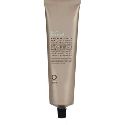 Oway Be Curly Hair Mask - Curl Defining Vegan Hair Treatment Oway Be Curly Hair Mask - Curl Defining Vegan Hair Treatment