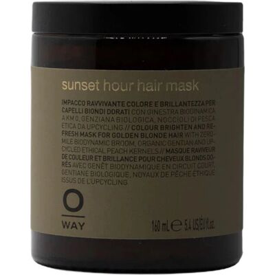 Oway Sunset Hour Haarmaske - Bio Blond & Gefärbtes Haar Oway Sunset Hour Haarmaske - Bio Blond & Gefärbtes Haar