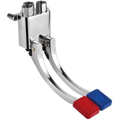 Miscelatore a due pedali Idral 02068 a parete Miscelatore a due pedali Idral 02068 a parete