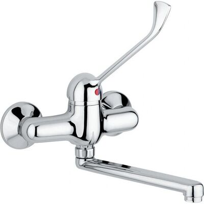 IDRAL 02400 Miscelatore cucina a parete - Ceramica, Cromo, Girevole 360° IDRAL 02400 Miscelatore cucina a parete - Ceramica, Cromo, Girevole 360°