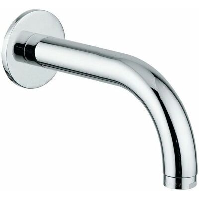 Bocca di erogazione IDRAL a parete - Ottone, cromato - 160mm proiezione Bocca di erogazione IDRAL a parete - Ottone, cromato - 160mm proiezione