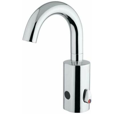 Miscelatore lavabo elettronico con sensore infrarossi Idral Chrome Miscelatore lavabo elettronico con sensore infrarossi Idral Chrome