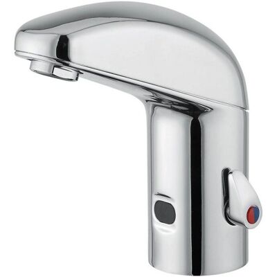 Mezclador electrónico de lavabo Idral - Serie ONE - Cromado - 6V Mezclador electrónico de lavabo Idral - Serie ONE - Cromado - 6V