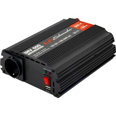 Schumacher Strömomvandlare - 600-1200 W - IP20 Skydd Schumacher Strömomvandlare - 600-1200 W - IP20 Skydd