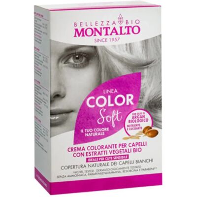 Montalto Castano Chiaro Colorante per Capelli - Crema Colorante con Aloe Vera Montalto Castano Chiaro Colorante per Capelli - Crema Colorante con Aloe Vera