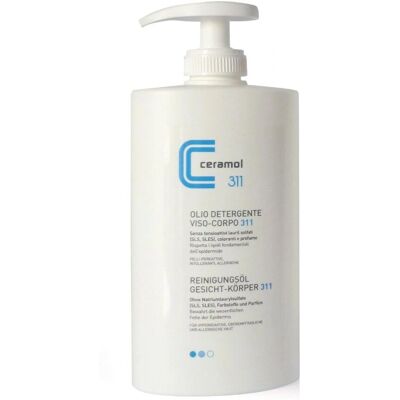 Unifarco Ceramol 311 Olio Detergente Pelle Sensibile - Cura della pelle Unifarco Ceramol 311 Olio Detergente Pelle Sensibile - Cura della pelle