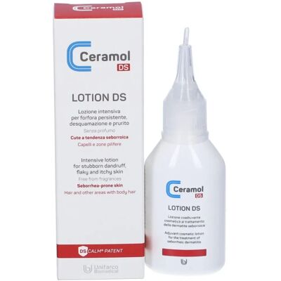 Unifarco Spa Ceramol DS Lozione - Lozione per cute seborroica - 50ml - Dermatologia Unifarco Spa Ceramol DS Lozione - Lozione per cute seborroica - 50ml - Dermatologia