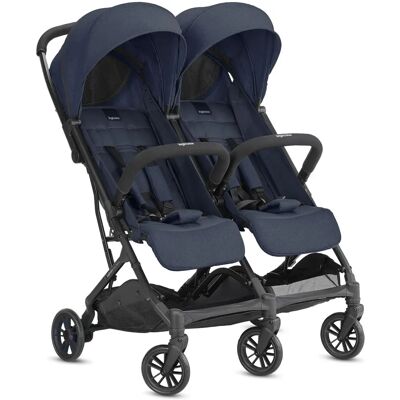 Inglesina Twin Sketch Navy - Wózek z regulowanymi siedzeniami Inglesina Twin Sketch Navy - Wózek z regulowanymi siedzeniami