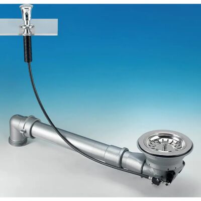 Lira - Automatischer Spülabfluss - 90mm - Platzsparend Lira - Automatischer Spülabfluss - 90mm - Platzsparend
