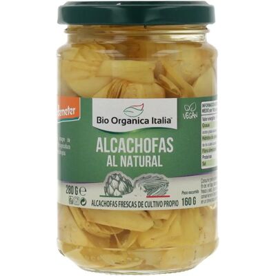 Alcachofas naturales de Bio Organica Italia - 280 g Alcachofas naturales de Bio Organica Italia - 280 g
