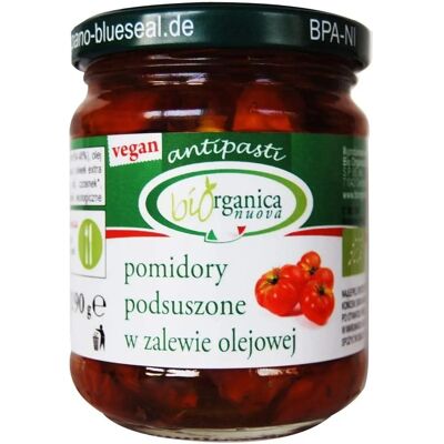 BIOORGANICA NUOVA Getrocknete Tomaten in Öl - Bio-Zutaten BIOORGANICA NUOVA Getrocknete Tomaten in Öl - Bio-Zutaten