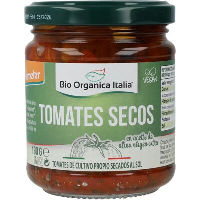 Bio Organica Italia Tomates secos en aceite - 190 g Bio Organica Italia Tomates secos en aceite - 190 g