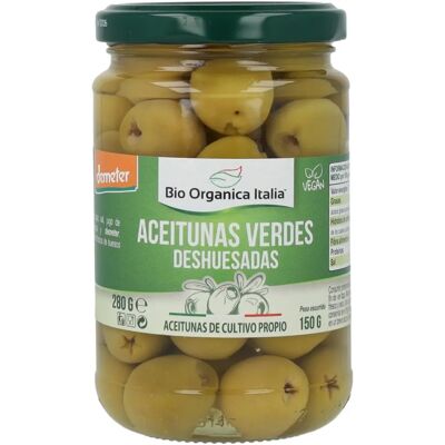 Aceitunas verdes ecológicas Bio Organica Italia - 280 g Aceitunas verdes ecológicas Bio Organica Italia - 280 g