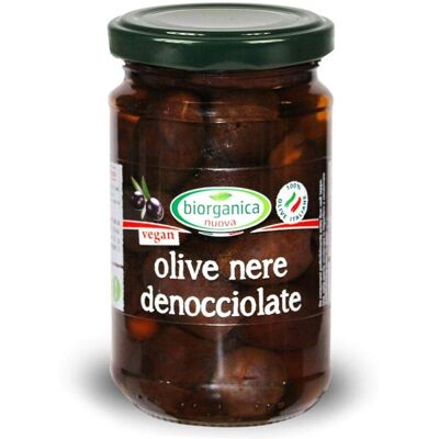 Aceitunas Negras Deshuesadas - Bio Organica Italia Aceitunas Negras Deshuesadas - Bio Organica Italia