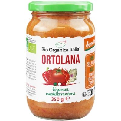 Bio Organica Italia Hortelana Salsa de Tomate - Verduras Mediterráneas Bio Organica Italia Hortelana Salsa de Tomate - Verduras Mediterráneas