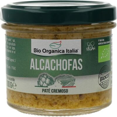 Paté de alcachofas Bio de Italia - Orgánico, Versátil, 90g Paté de alcachofas Bio de Italia - Orgánico, Versátil, 90g
