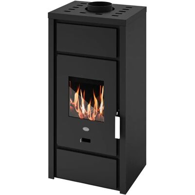 BLAZE Ester Kaminofen - Schwarz Metall - 6 kW BLAZE Ester Kaminofen - Schwarz Metall - 6 kW