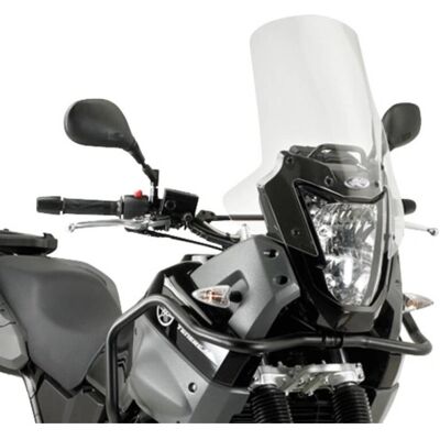 Kappa KD443ST Transparent Motorcycle Windshield - Motorcycle Windshield Kappa KD443ST Transparent Motorcycle Windshield - Motorcycle Windshield
